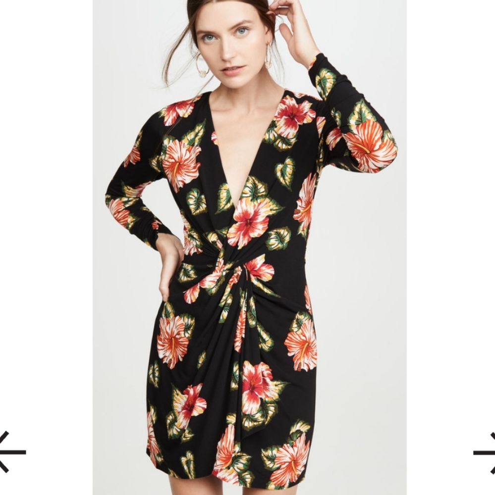 Le superbe Waikiki Highbiscus Mini Baller Dress M - Picture 3 of 11
